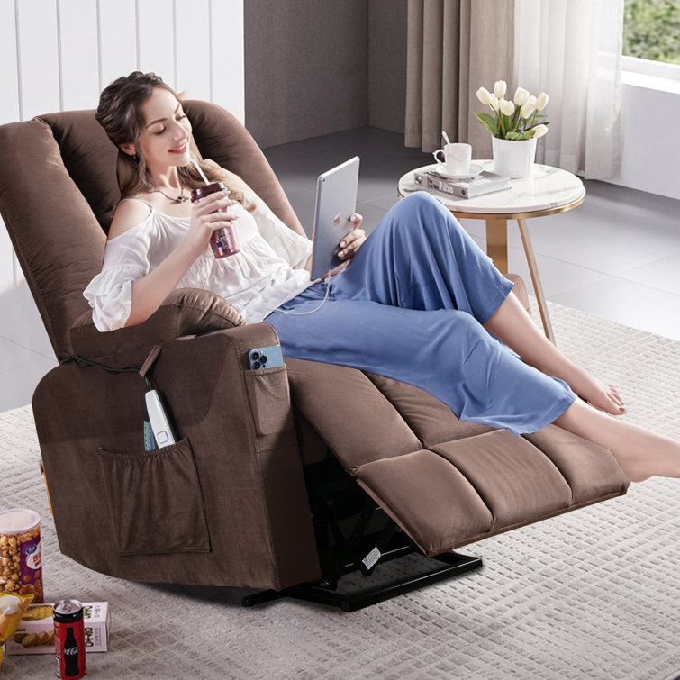 Recliner chair best sale bed for elderly